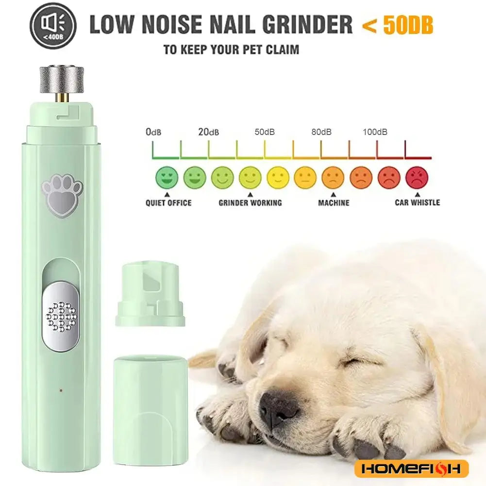 USB Rechargeable Nail Rasp for Dogs and Cats.