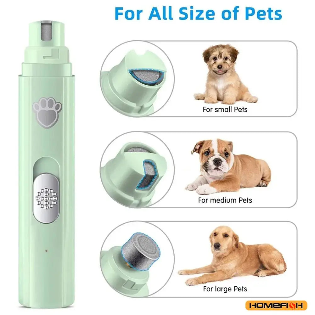 USB Rechargeable Nail Rasp for Dogs and Cats.