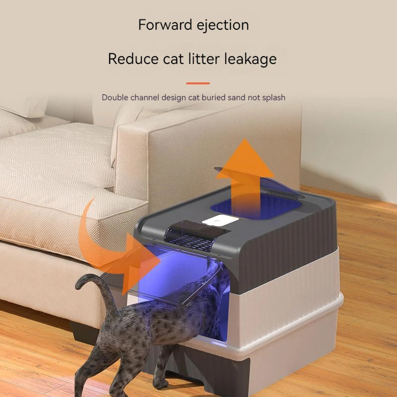 Rechargeable Self-Cleaning Litter Box for Cat