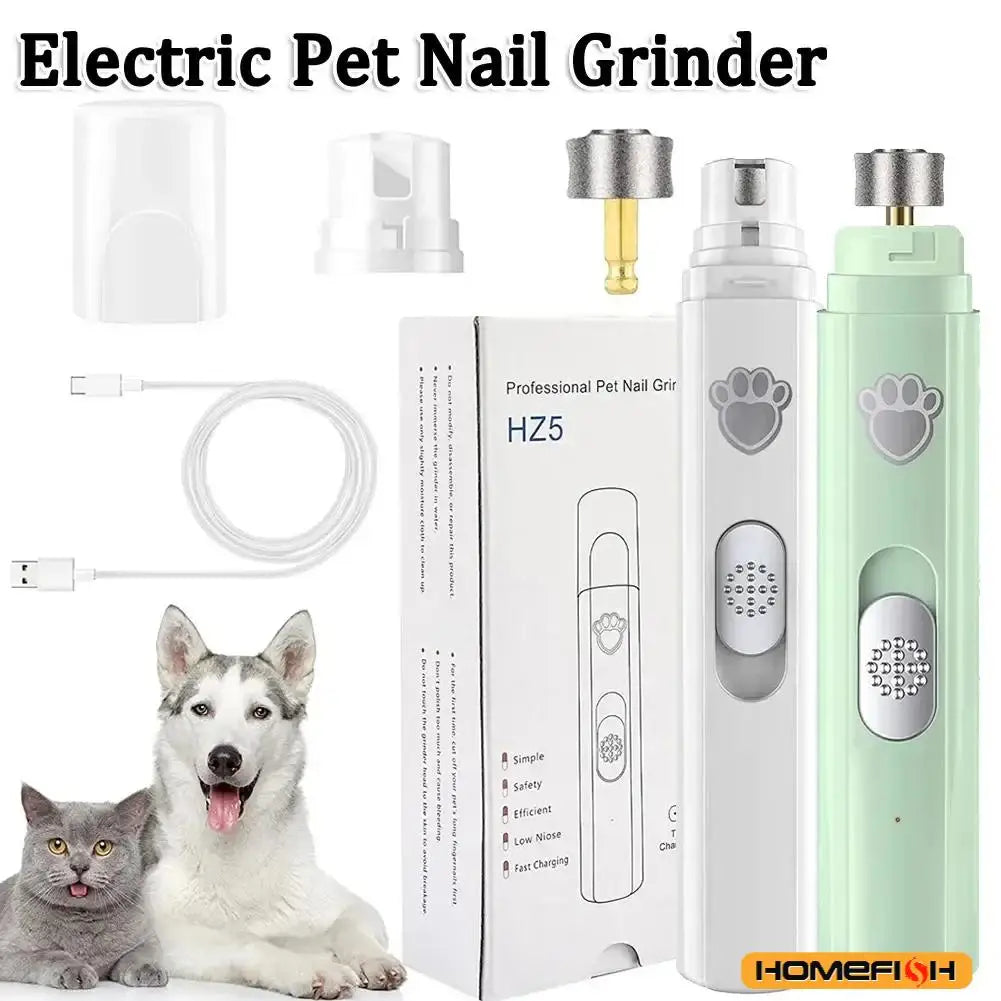 USB Rechargeable Nail Rasp for Dogs and Cats.