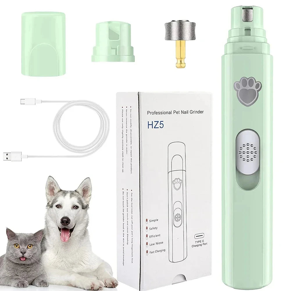 USB Rechargeable Nail Rasp for Dogs and Cats.