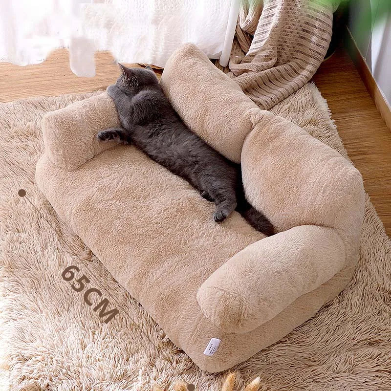 Luxury Sofa Shaped Cat Bed.