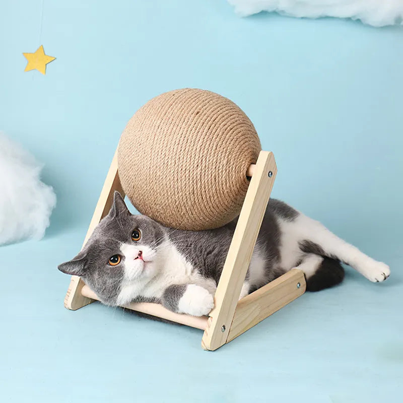 Cat Scratching Ball!