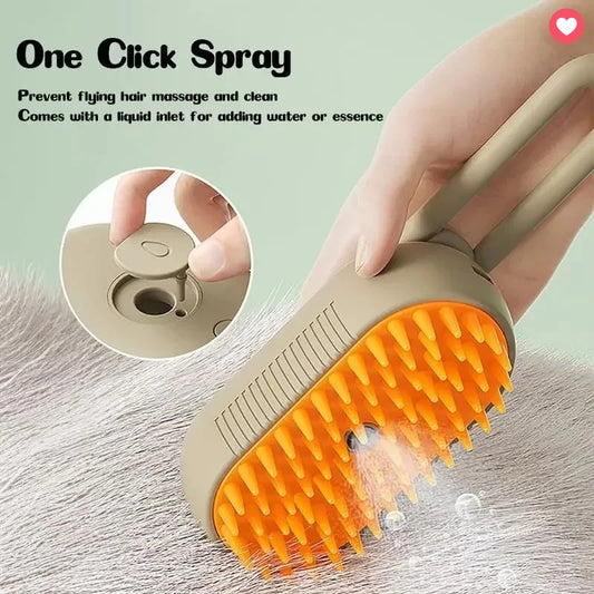 Steamy Pet Brush!!