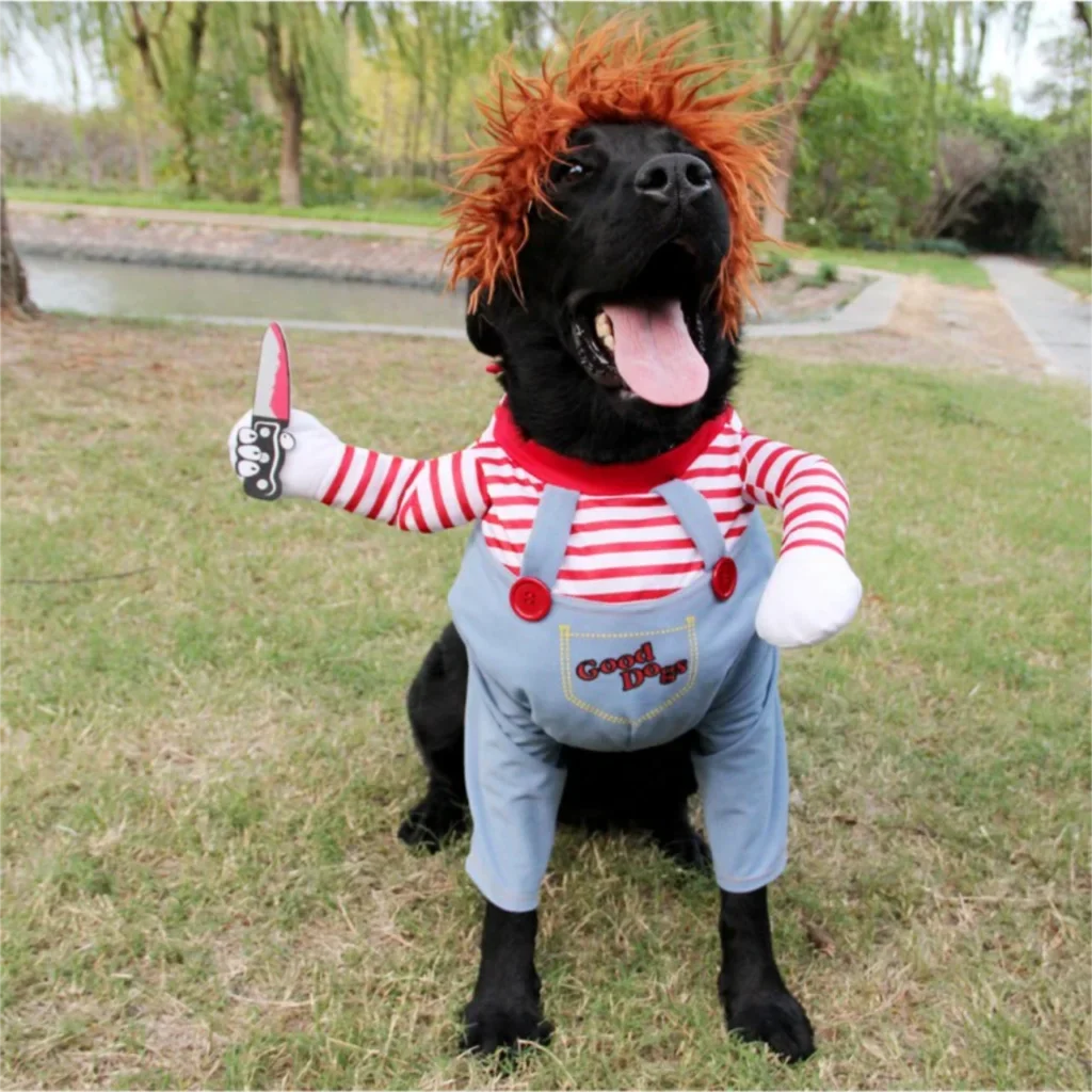 Chucky Cosplay Costume Set For Dogs