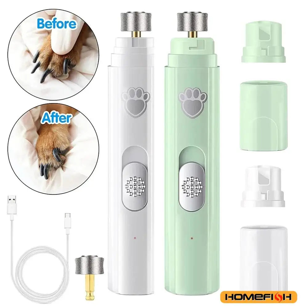 USB Rechargeable Nail Rasp for Dogs and Cats.