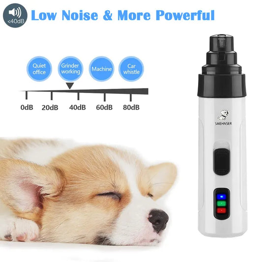 USB Rechargeable Nail Rasp for Dogs and Cats.