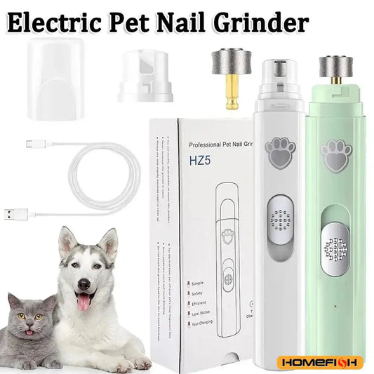 USB Rechargeable Nail Rasp for Dogs and Cats.