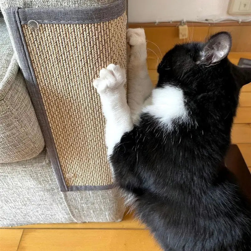 Natural Bamboo Cat Scratcher!