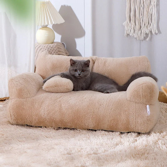 Luxury Sofa Shaped Cat Bed.