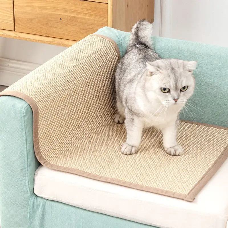 Natural Bamboo Cat Scratcher!